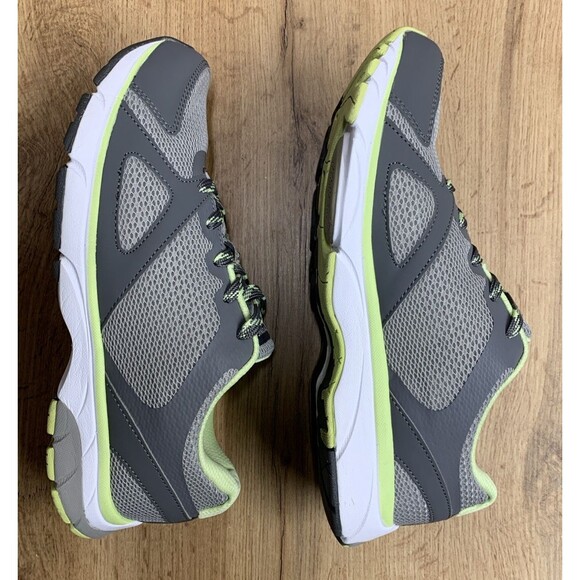Vionic Women's Tokyo Sneaker Shoes Light Grey Pale Light Green Accents  Size 9 - Picture 10 of 14